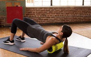 Избавься от мышечных болей с помощью массажного роллера Foam Roller