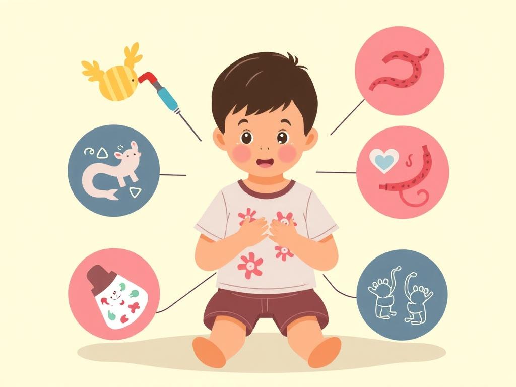 Frequent infectious diseases in childrenфото