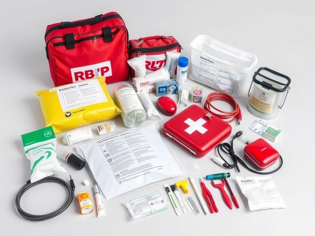 Resuscitation kit: composition and applicationфото